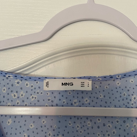 Mango Printed Sundress, Sz L - Picture 4 of 5